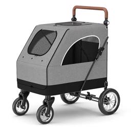 Topmast Dog Buggy Big Smart Max 40 Kg Grå